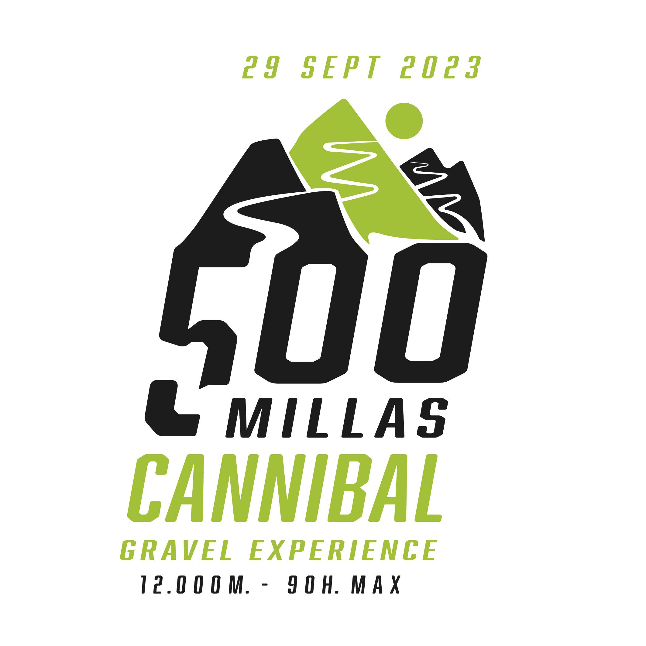 Logo de 500 Millas Cannibal 2023