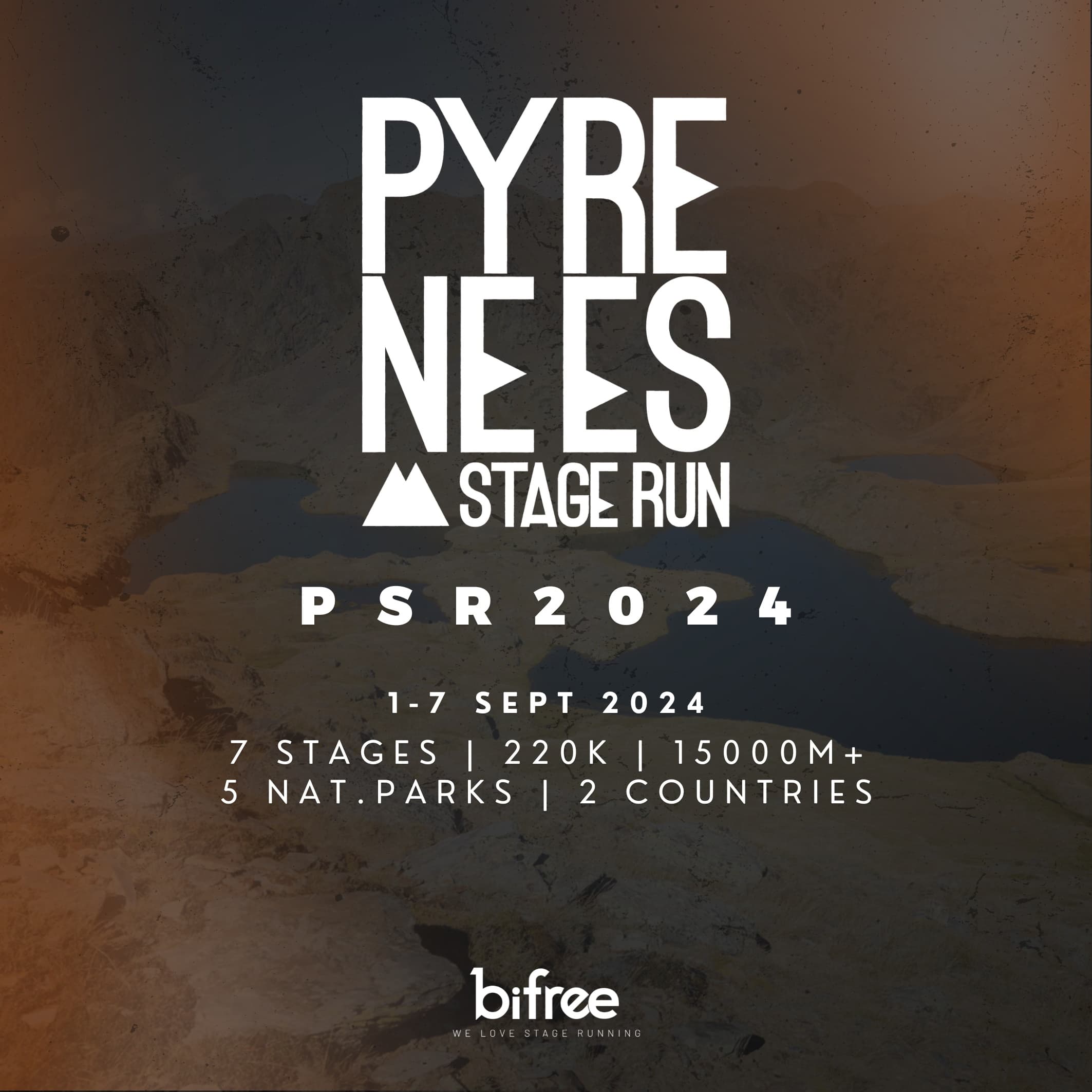 Logo de Pyrenees Stage Run 2024