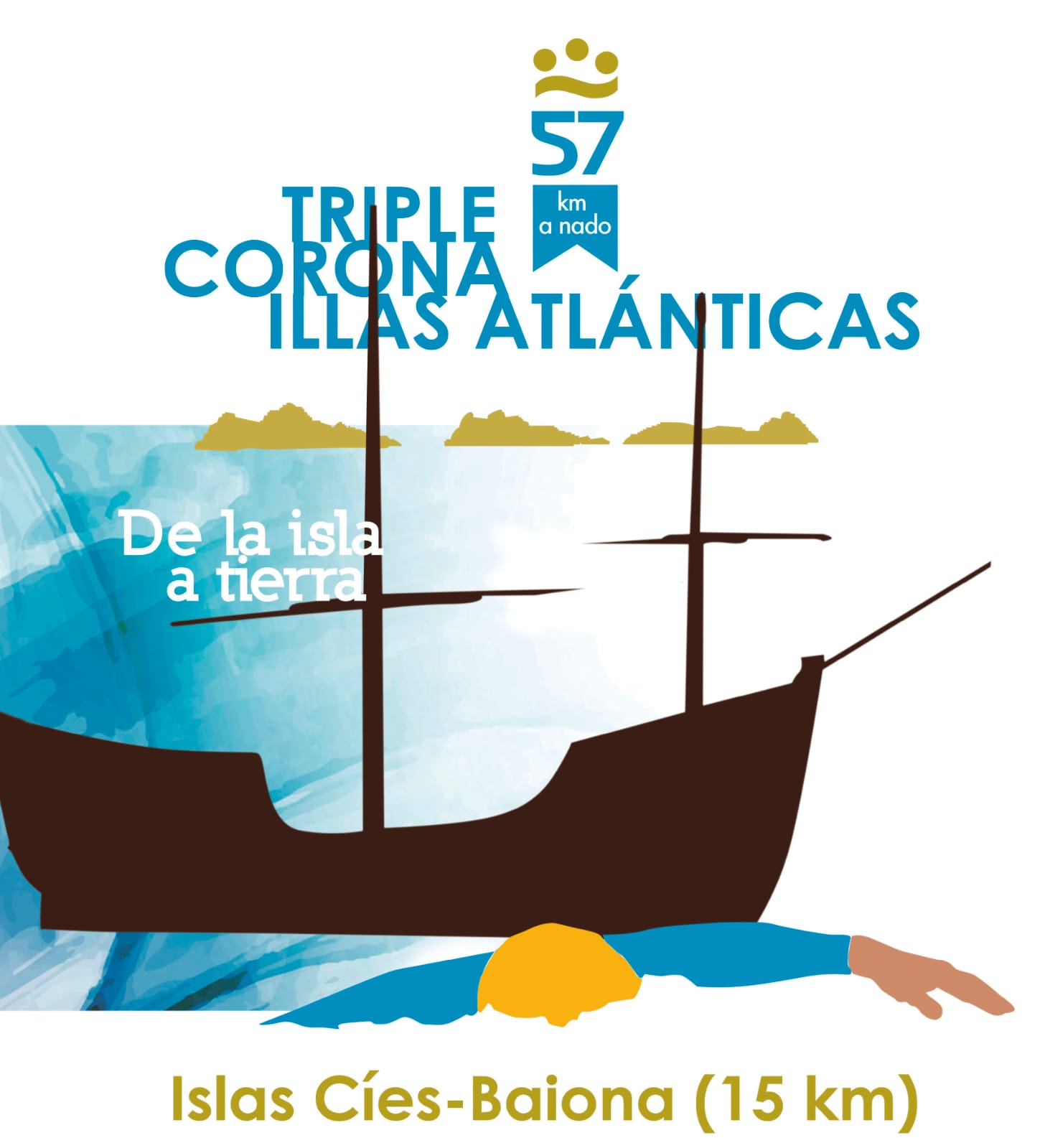 Logo de Triple Corona Illas Atlánticas 2024